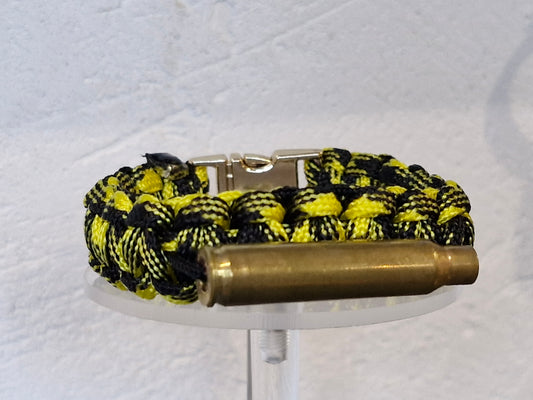 Bracelet Biker "Bulletproof" – Édition Douille