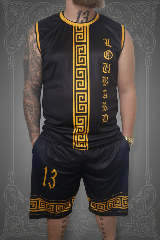 🏴 Ensemble Basket Chicanos "Loubard 13" – Short + Débardeur