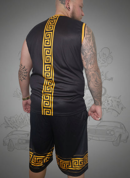 🏴 Ensemble Basket Chicanos "Loubard 13" – Short + Débardeur