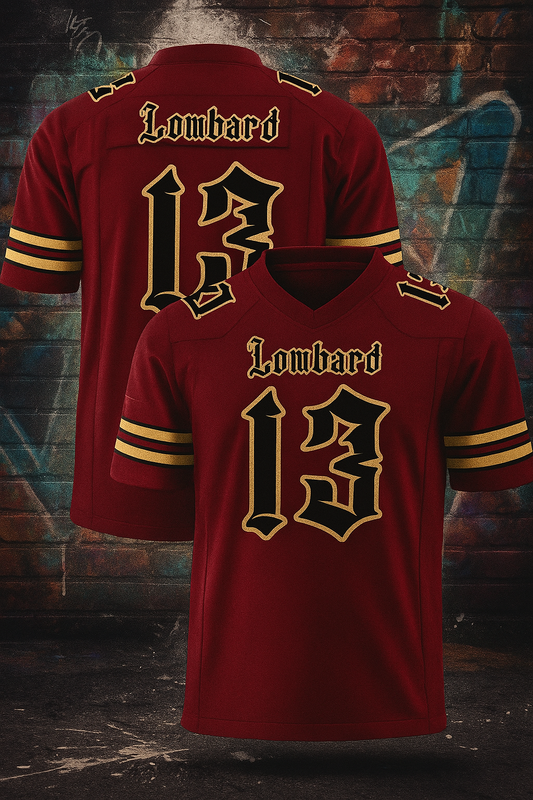maillot Foot US Crimson